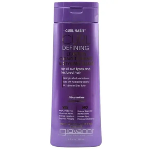 Giovanni Curl Habit Defining Leave-in Conditioning & Styling Elixir 250ml